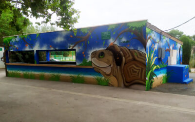 Décoration graffiti collectivité locale