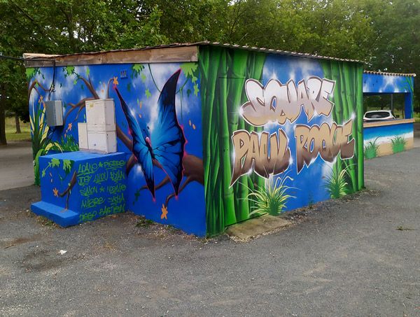 décoration graffiti collectivité locale